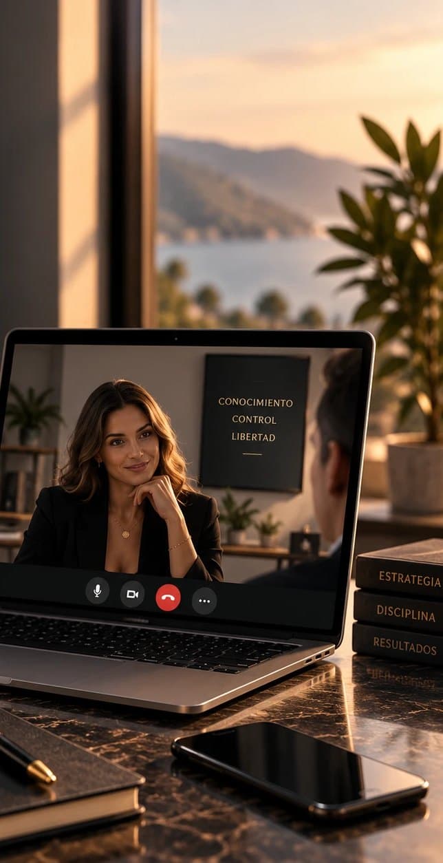 Sesión de consultoría por videollamada